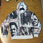 Halloween Ii Michael Myers All Over Print Hoodie Men s Size Large L  42 44 
