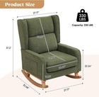Nursery Rocking Chairs  Rocking Chair Nursery For Mom Nursery Rocker