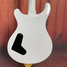 Custom White 6strings Electric Guitar Hh Pickup Gold Hardware Solid Body