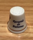 Baiona  Spain China Thimble