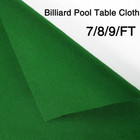 7 8 9ft Table Worsted Pool Table Cloth- Fast Billiard Felt W  Pre-cut Rails