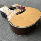 D45s Acoustic Electric Guitar Solid Spruce Top Fishman 301 Eq Bone Nut Cutaway