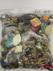 Junk Broken Costume Jewelry For Craft  Repair  Repurpose  Qt Size Bag 4lb 1 Oz