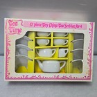 Vintage 60   s-70   s Toy China Tea Set     Made In Japan     17 Pcs Serving For 4