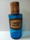 1800 s French Turquoise Apothecary Bottle