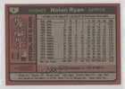 1980 Topps Burger King Pitch Hit   Run Restaurant Nolan Ryan  9 Hof