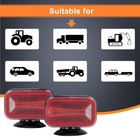 Wireless Tail Led Trailer Tow Lights Kit Magnetic Running For Boat  Rv  Trucks