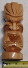 Wooden Tiki  Hand Carved Hawii Maui  7 5 