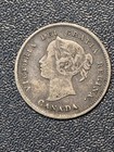 1891 Canada 5 Cents Silver  dr910b