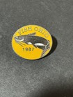 1987 Fish Ohio Pin  Onrd Division Of Wildlife  Collectible Rare Vintage Fishing