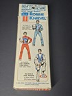Vintage Ideal 1976 Robbie Knievel Figure Helmet In Box Teenage Stuntman