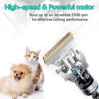 Profesional Pet Grooming Kit Clipper Dog Cat Hair Trimmer Rechargeable Cordless