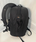 Lowepro Flipside 300 Padded Dslr Camera Backpack Black Modular   euc  