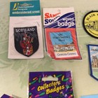 Amazing Set Of 13 New Vintage Stitched Patches   Scotland  Wales  Switzerland