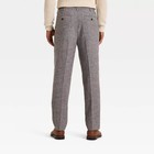 Goodfellow   Co Men s Relaxed Leg Tweed Dress Pants Stretch Wool Blend