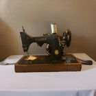 Singer Commemorative Edition 1951 Vintage Sewing Machine With Case  Accessories