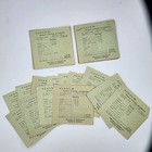 Vintage Ephemera Northeast Oklahoma Railroad Company Pay Stubs 1962-64  40  
