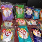 1996-2000 Ty Beanie Baby Mini Plush Mcdonalds Happy Meal Toys Lot Of 23