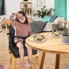 Hoseasca Portable Toddler Booster Seat - Compact Travel High Chair 12 6x3 34