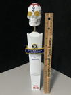     rare New Estrella Jalisco Sugar Skull Dia De Los Muertos Beer Tap Handle Lot