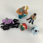Disney The Little Mermaid Deluxe Pvc Figures Topper Lot Ursula Ariel King Triton