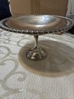 Vintage Oneida Silversmiths Silver Plated Footed Pedestal Candy Nut Dish Compote