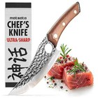 New Matsato Stainless Steel 6  Chef s Knife  Beech Wood Handle