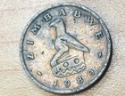 1989 Zimbabwe 5 Cents Scrub Hare