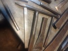 Vintage Lot Of Led Iron Caulking Cold Chisels Total Of 35