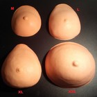Breast Forms  Lightweight Foam Fake Boobs  5 Sizes Available From Small To Big