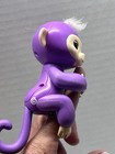 Wowwee Fingerlings Mia Purple Baby Monkey Interactive Toy Works
