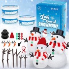 Christmas Craft Snowman Kit  3 Pack Diy Snowman Craft Kit For Kids  Build A S   