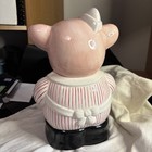 Rare Piggly Wiggly Pig Cookie Jar Cooky Pie Eyed
