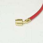 Yellow Jacket 22660 Plus Ii 1 4  Red Hvac Charging Hose 60  With Anti-back Flow