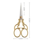 Embroidery Scissors Stitch Sewing Thread Snips Cutter Trimmer Fabric Shears
