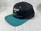 Rare Vintage 1990s Single Bar Nhl San Jose Sharks Twins Enterprise Snapback Hat