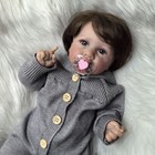 22  Real Lifelike Reborn Baby Dolls Girl Vinyl Silicone Realistic Newborn Doll