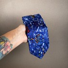 Vtg Art Institute Of Chicago Marc Chagall America Windows Stained Glass Silk Tie
