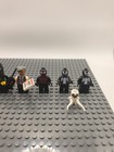 Lego Superhero Lot Of 8 Minifigures Marvel   Dc Venom Batman Spiderman Blk Panth