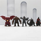Godzilla King Kong Ghidorah Mechagodzilla Skullcrawler Gamera 10 Monster Figures