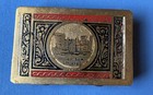 Vintage Homemade Match Holder Box 2 Drawers Ooak Rare Box Diy Hand Made Folk Art