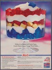 Jello All American Dessert Recipe Patriotic Holiday Vintage Print Ad 1993