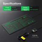 Vivosun 10 x20 75 seedling Heat Mat W built-in Temperature Controller waterproof