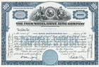 Vintage Original Stock bond Certificates - All Different - Lot Of 10