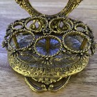 Vintage Celeste Lipstick Tube Holder Goldtone  Hollywood Regency No Mirror