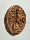 Phra Pidta Phang Phra Kan Thai Buddha Amulet Powder Pendant Wealth Power 1126