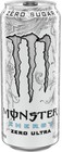 Monster Energy Zero Ultra  Sugar Free Energy Drink  16 Ounce  pack Of 15 