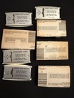Kroger Family Pride Platinum Chrome Double Edge Razor Blades Lot 8 Cartridges