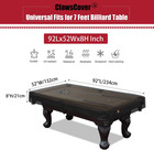 7 8 9 Feet Billiard Pool Table Covers Waterproof Outdoor Indoor Scratched-free P