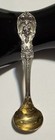 Reed   Barton Sterling Silver Master Salt Spoon Francis I Gold Wash 3-1 2    15 8g